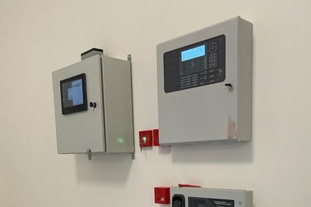 fire alarm panel circle fire electrical