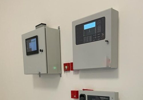 fire alarm panel circle fire electrical